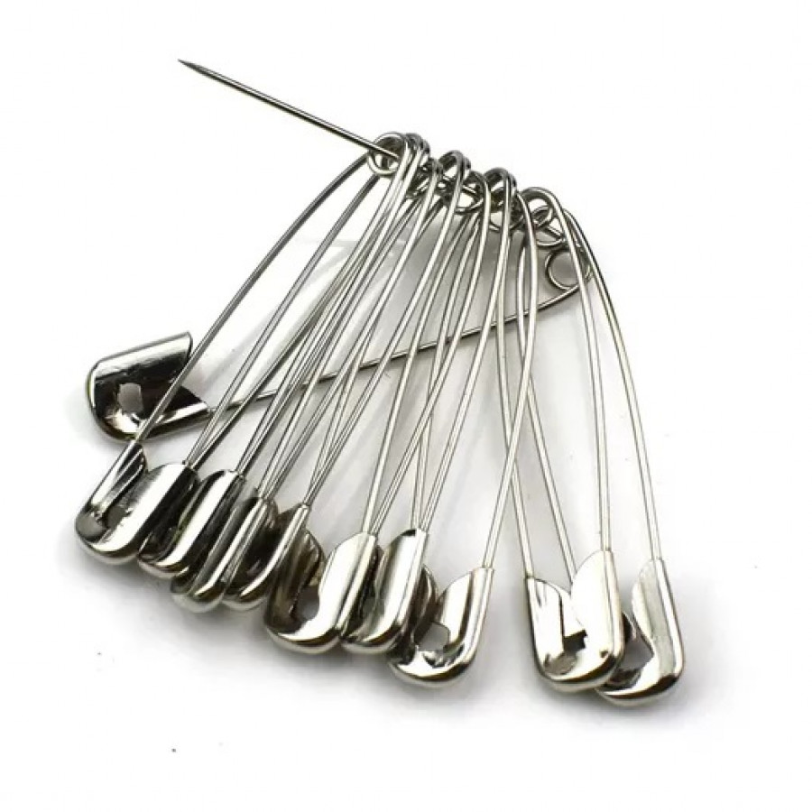 Gancho Nodriza Alfiler De Seguridad Para Ropa X 12 Unds