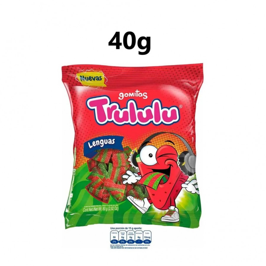 Gomitas Trululu Lenguas 40g
