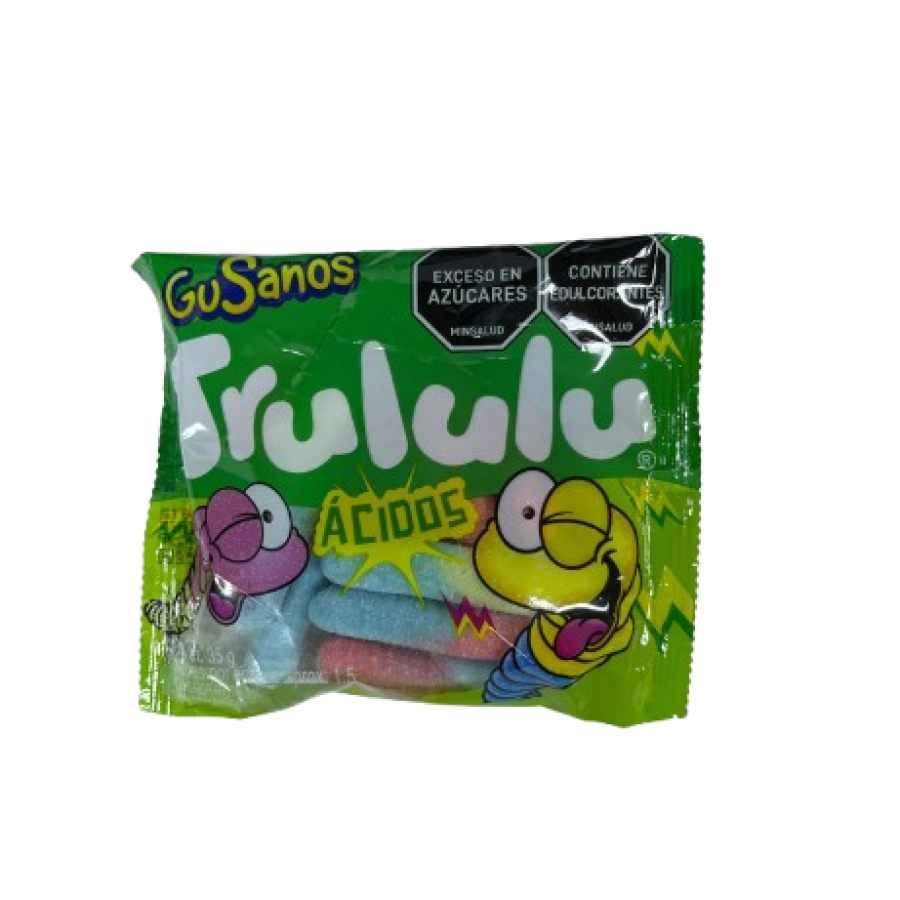 Gomitas Trululu Gusanos Acidos 35g