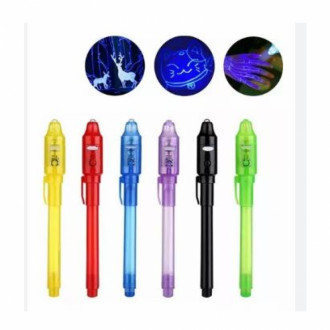 Marcador Invisible Luz Neon