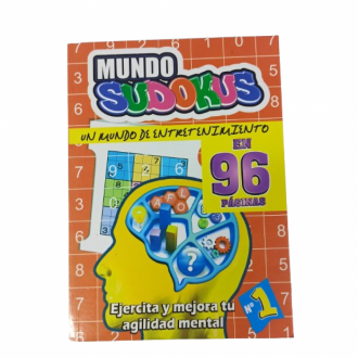Sudoku/sopa De Letras 96 Paginas Fabriescolares