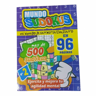 Sudoku/sopa De Letras 96 Paginas Fabriescolares