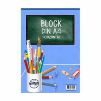 Block Din A4 Horizontal Formas Futuro