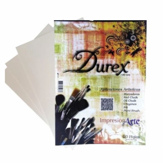Block Cartulina Durex 1/8 20 Hojas Impresion Arte