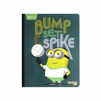 Cuaderno Cosido 50h Rayas Norma Xpresarte Pro Minions