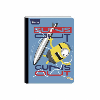 Cuaderno Cosido 50h Rayas Norma Xpresarte Pro Minions