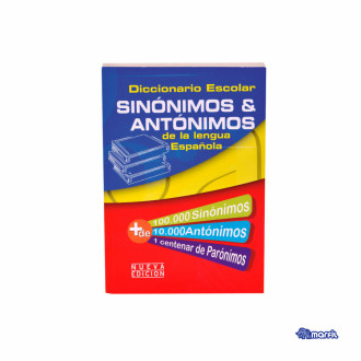 Diccionario Escolar Sinonimos Y Antonimos De La Lengua Española Marfil