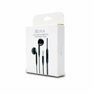 Audifonos Alambricos Deep Bass 3.5mm 1hora