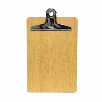 Tabla De Apoyo Madera Tamaño 1/2 Carta Gancho Metalico