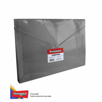 Carpeta Plastica Fuelle Oficio Primavera Plastica Unicolor 255_052