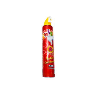 Espuma Para Fiestas Y Carnavales Twister Aeromat 550ml X Und