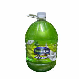 Jabon Antibacterial Para Manos 3800ml Bosques De Bambu Zona Limpia