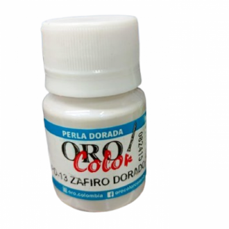 Pintura Acrilica Zafiro Dorado 30ml Oro Color