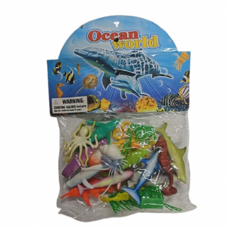 Animales Acuaticos Plastico En Bolsa Animales Acuaticos Plastico En Bolsa