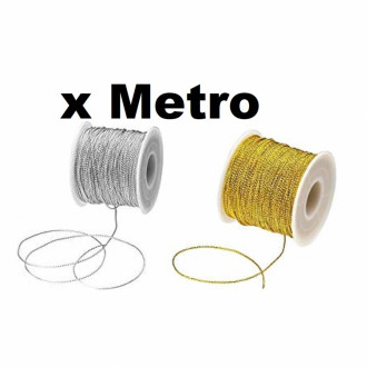 Hilo Dorado - Plata Delgado Cordon X Metro
