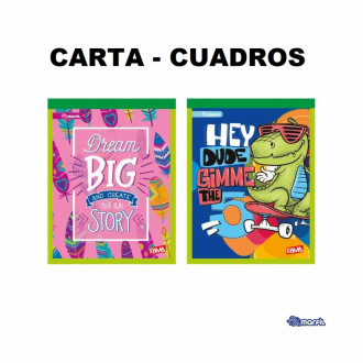 Block Carta Cuadros Fama