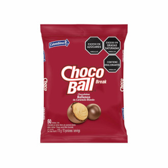 Choco Break Ball Chocoball Chocolate Relleno De Caramelo Paquete X 50 Unds