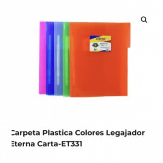 Carpeta Legajadora Carta Eterna Colores Surtidos Et331