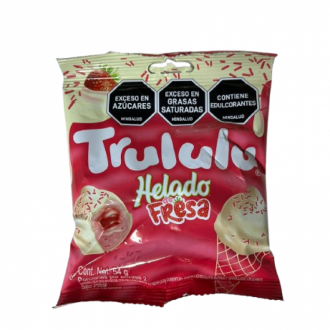 Trululu Helado De Fresa 54g
