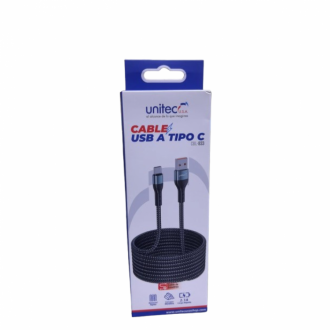 Cable Usb A Tipo C Cbl-833 3m 5v 2.1a Unitec