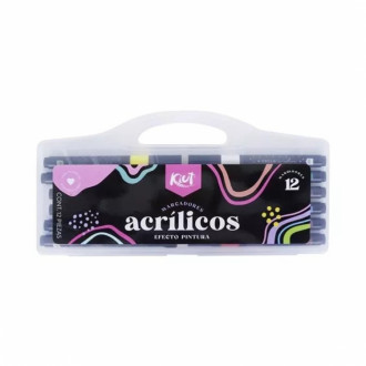 Marcadores Acrilicos Kiut X 12 Piezas
