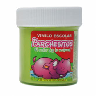 Vinilo Verde Manzana 30 Cc Parchesitos