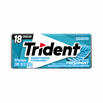Trident Freshmint Caja X18 Chicles