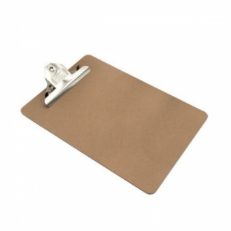 Tabla De Apoyo Madera Tamaño Carta Gancho Metalico