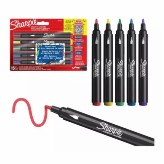 Marcadores Sharpie Acrilicos Blixter X 5 Unds Punta Bala