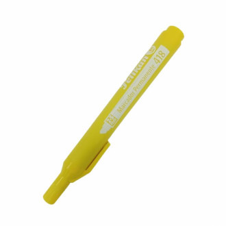 Marcador Pelikan Amarillo Permanente 418 Punta Gruesa X Und