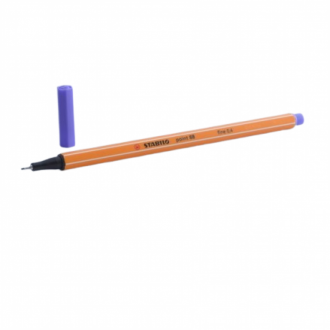 Micropunta Stabilo Morado X Und