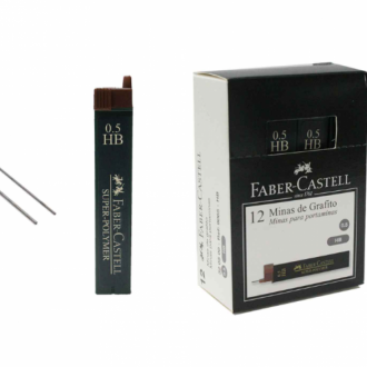 Minas 0.5 2b X12 Unds Faber-castell