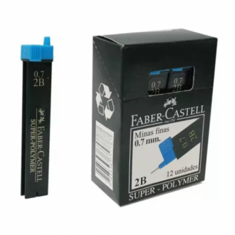 Minas 0.7 2b X12 Unds Faber-castell