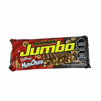 Chocolatina Jumbo Minichips Festival Edicion Limitada 170g