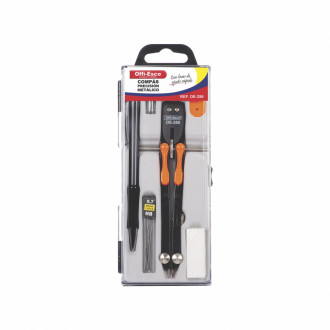 Compas Precision + Portaminas 0.7 Offiesco Oe-286