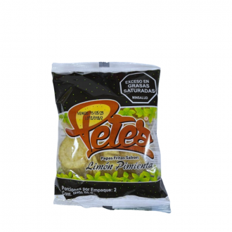 Papas Fritas Limon Pimienta 50g Petes