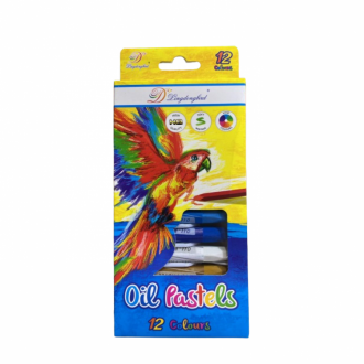 Oleos Pasteles Caja X12 Colores Lingdongbird