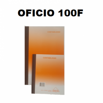 Libro De Contabilidad 100f - 50hojas Boston