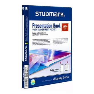 Carpeta Catalogo A4 Lista De Precios 20 Bolsillos Studmark