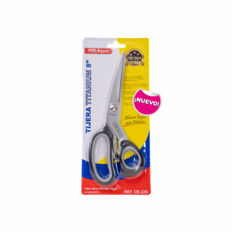 Tijera Oficina 8 Pulg Titanium Oe-229 Offiesco