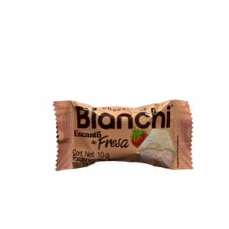 Chocolatina Bianchi Encanto De Fresa 10g X Und