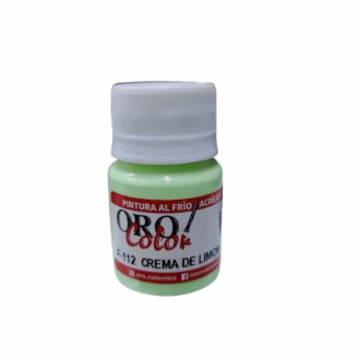 Pintura Acrilica Crema De Limon  30ml Oro Color