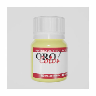 Pintura Acrilica Crema Piña 30ml Oro Color