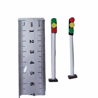 Semaforo Para Maqueta X 2 Unds 6 Cms