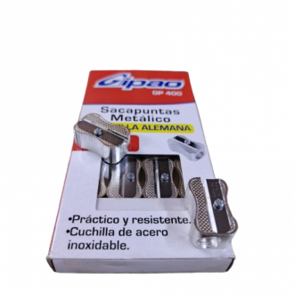 Sacapunta Metalico Gipao X Und Gp400