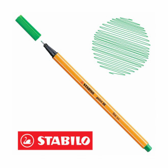 Micropunta Stabilo Verde X Und