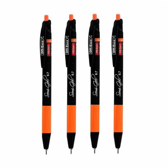 Boligrafo Offiesco Negro Retractil Semi Gel 0.7 Oe-055f X Und