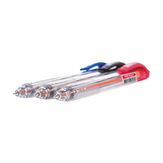 Boligrafo Offiesco Negro Retractil Semi Gel 0.7 Oe-052f X Und