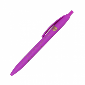 Boligrafo Kiut Lila Retractil 0.7 X Und