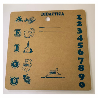 Tabla  Plastilina 28 X 28 Cm